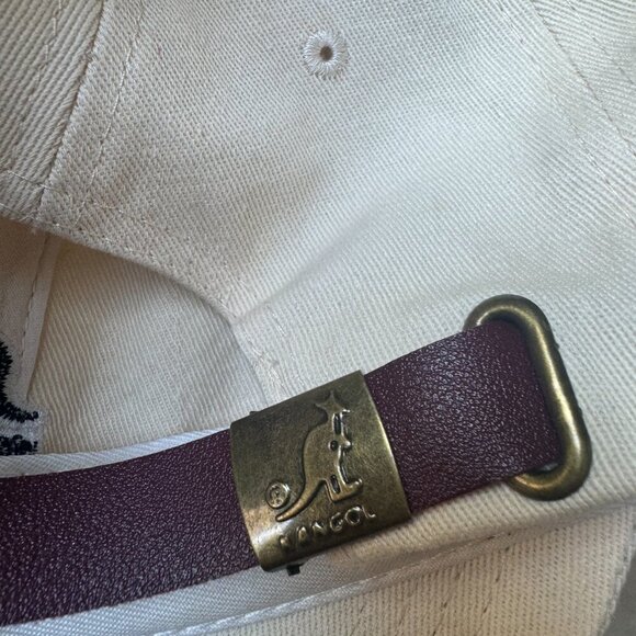 Kangol Brand Fashionable Adjustable Cotton Baseball-style Cap Hat Ivory - Picture 6 of 7